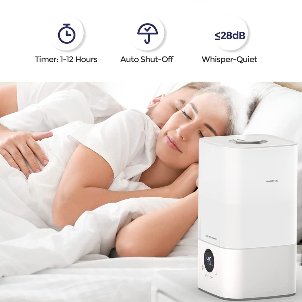 Digitaler Tisch-Ultraschall-Luftbefeuchter für Babys