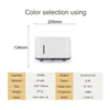 200ml Wireless Flame Aroma Diffuser für den Desktop