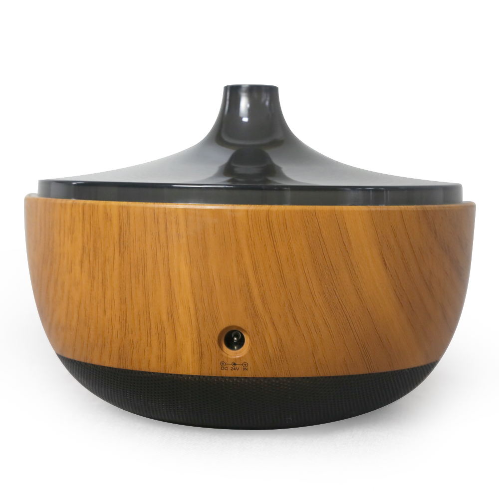 200ml Air Wood Grain Aroma Diffuser mit Bluetooth-Lautsprecher